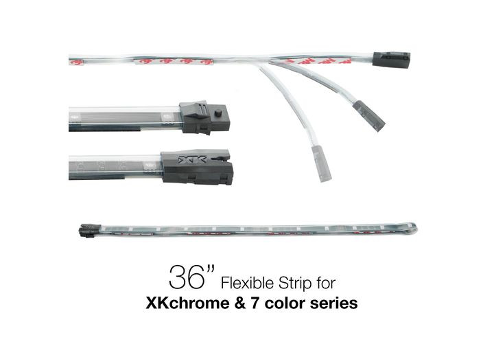 XK Glow - 36in Multi Color Flexible Strip&7 Color Series - XK-4P-S-36