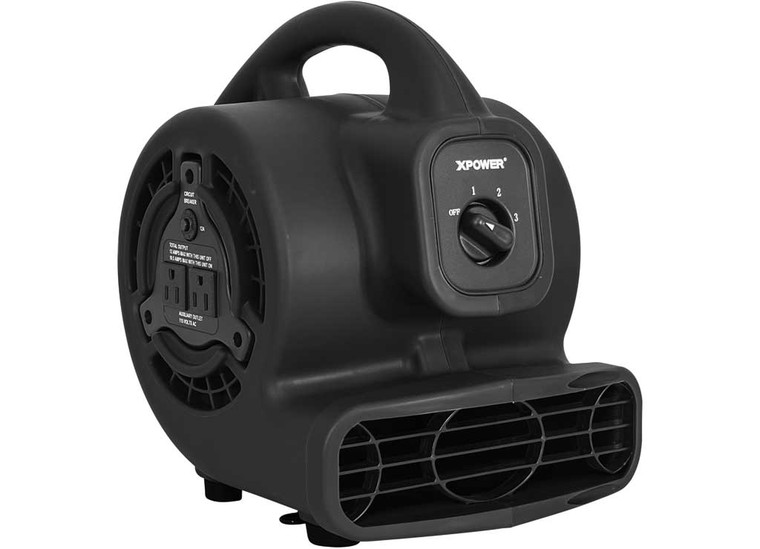 Xpower - Speeddry Focused Air From The Commercialgrade P80a  Black - P-80A-BLACK