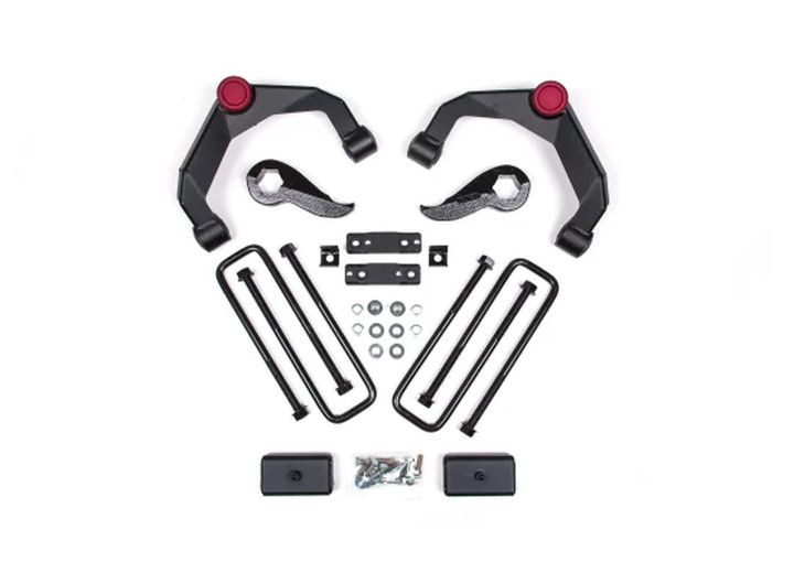 Zone Offroad - 20202021 Gm 2500 / 3500 Hd 3in Adventure Series (oe Key 84634344) W/ Overloads - C49