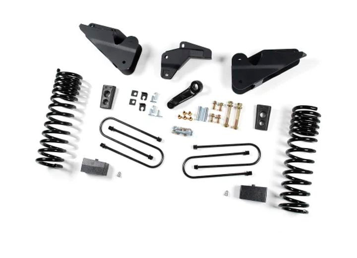Zone Offroad - 1318 Ram 3500 4.5in Lift System  2in Rear Block - D135