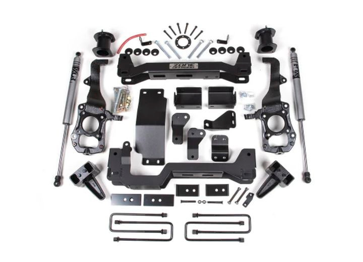 Zone Offroad - 2021 Ford F150 6in Front 5in Rear Suspension Lift System  No Shocks - F90