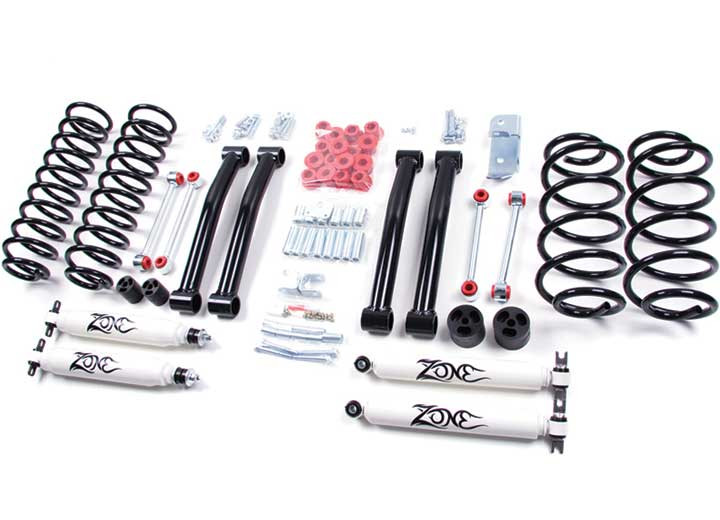Zone Offroad - 0306 Jeep Tj 4in Box Kit (1of2) - ZONJ1401