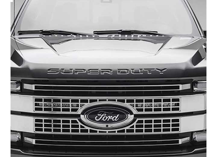 Zroadz - 17c F250/f350/f450 Platinum Oem Grille Blk Powder Coated Led Light Bar Mount Kit(behind Grille Top) - Z415371-KIT