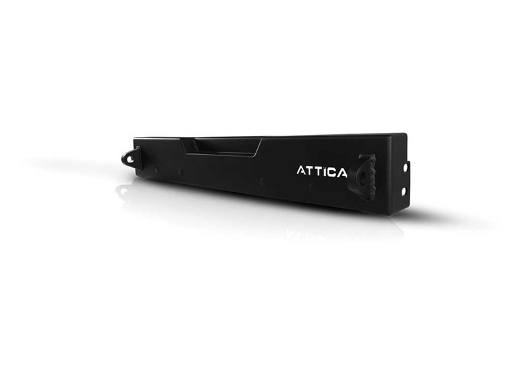 Attica 4x4 - 1824 Wrangler Apex Series Rear Bumper Deleteblackpowder Coatedsteel - ATTJL01B109-BX