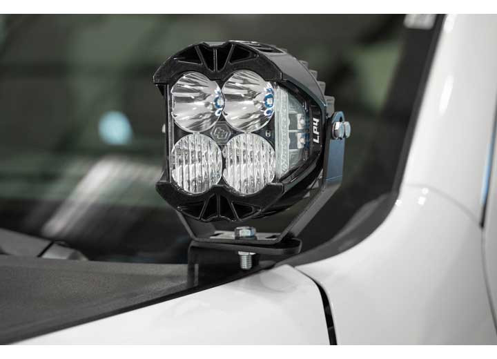 Addictive Desert - 21c Ram 1500 Trx Ditch Light Brackets Black - AC6201801NA