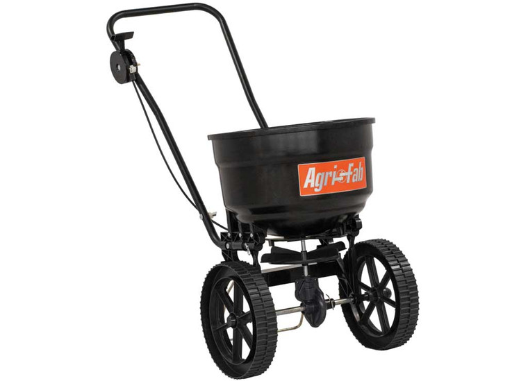 Agri-Fab - Deluxe Push Spreader 50 Lb Black - 45-0566