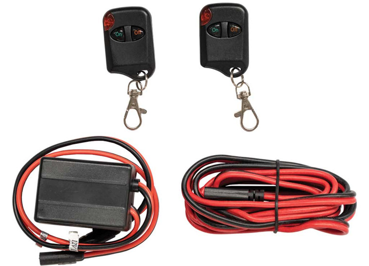 Agri-Fab - 12v Wireless Remote Control Pack Of 2 Black/red - 45-0580