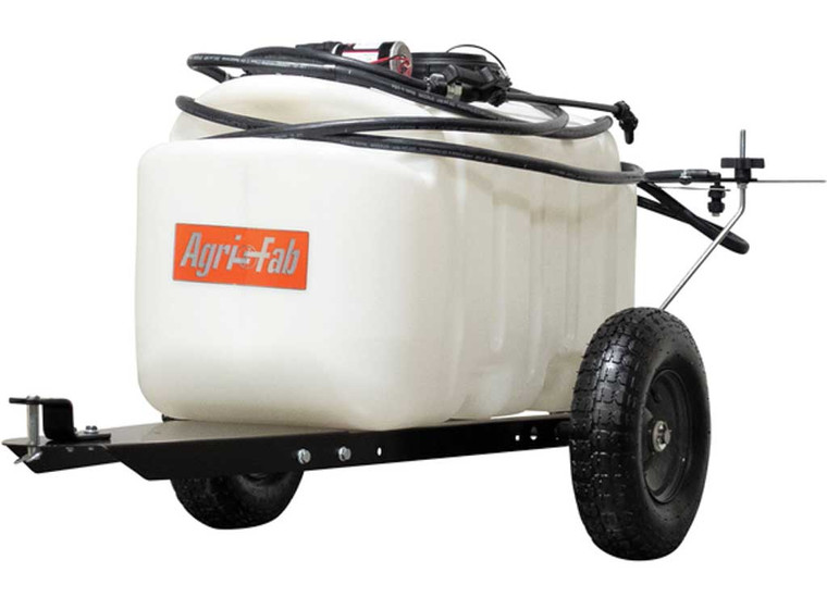 Agri-Fab - Tow Sprayer 25 Gal 13in Pneumatic Wheels Black - 45-0616