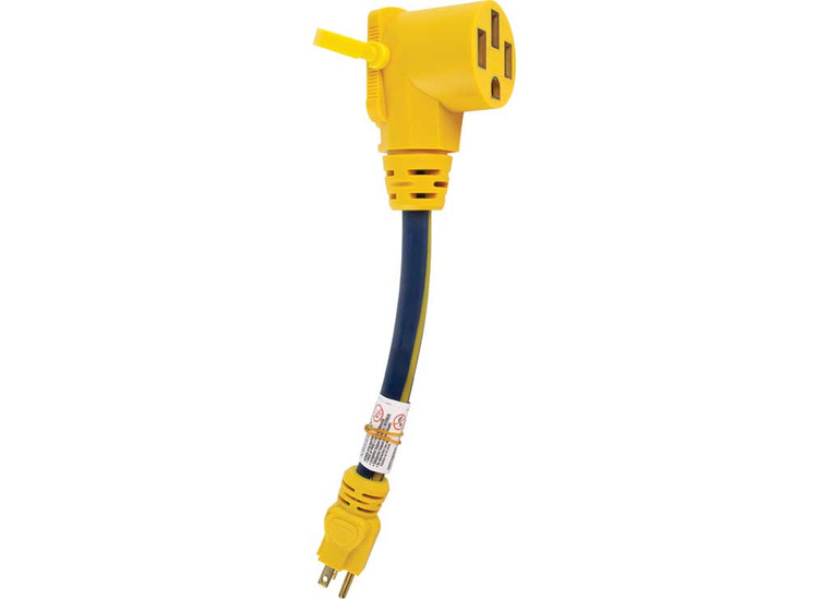 AP Products - 3 Prong 1 Ft 1550 Ft Ezee Grip Rv Adapter - 16-00521