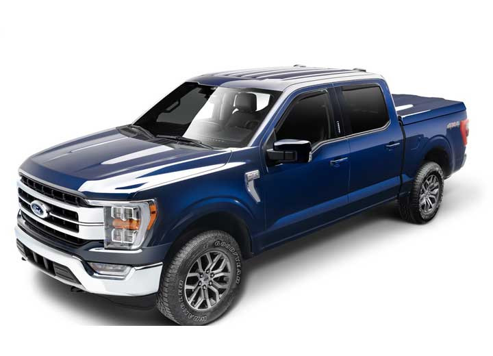 Auto Ventshade - 15c F150 Supercrew 4pc Inchannel Ventvisors - 194975