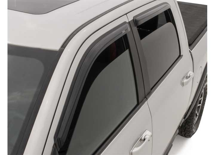 Auto Ventshade - 19c Ram 1500 Crew Cab Smoke Ventvisor 4pc - 94806