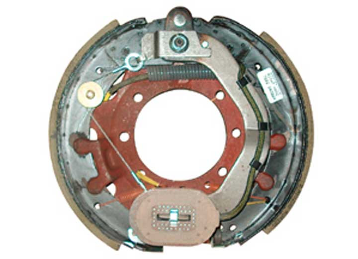 Axletek - Electric Brake 8k 12 1/4in X 3 3/8in 4 Holes Dust Shield Left - B1208E-11