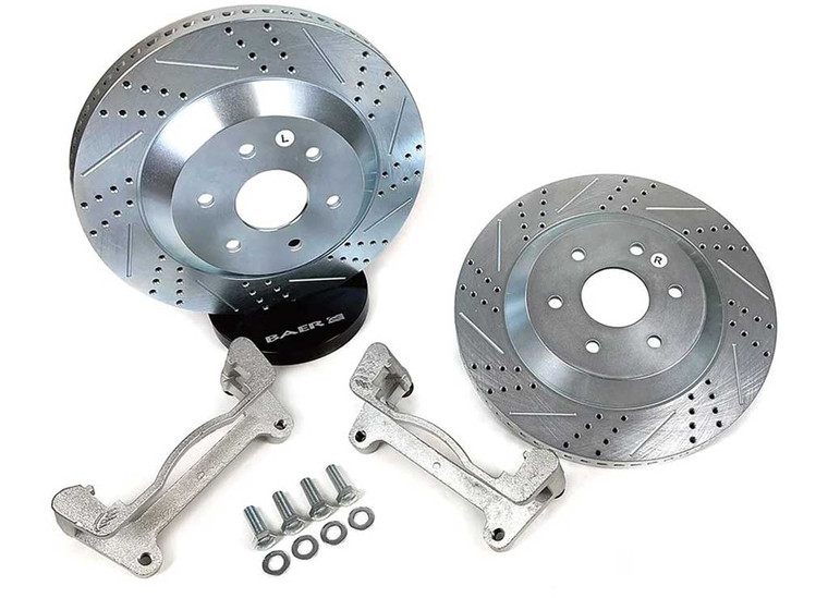Baer Brake Systems - 0622 Ram 1500 2/4wd Big Claw Performance Rotors Rear - 2142009