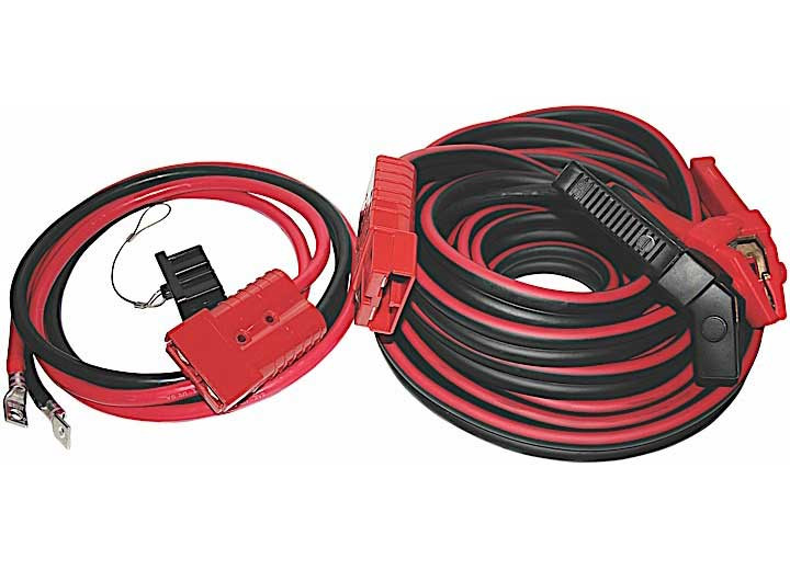 Bulldog - Booster Cable Set 25ft X 1/0ga With Quick Connects + 7.5ft Truck Wire - 20334