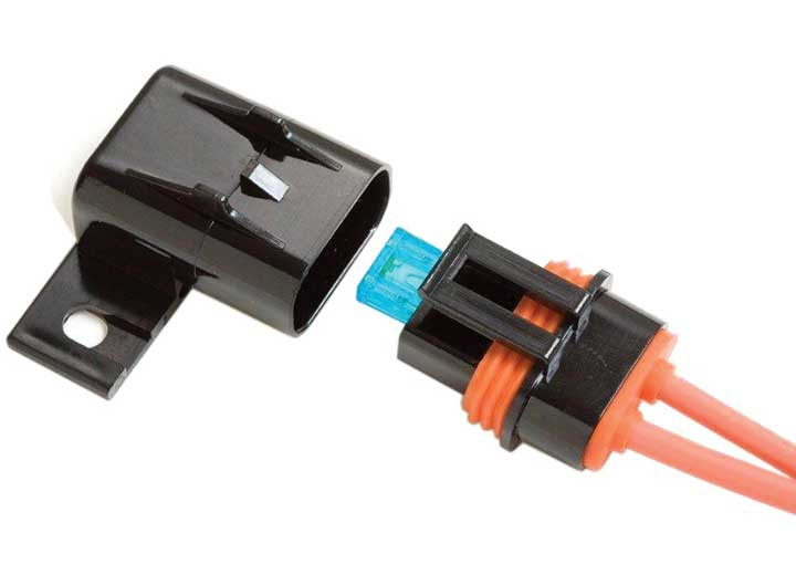 Battery Doctor - Weatherproof Atm/mini Fuse Holder30amp12awg2x5in Wire Leads - 31852-7