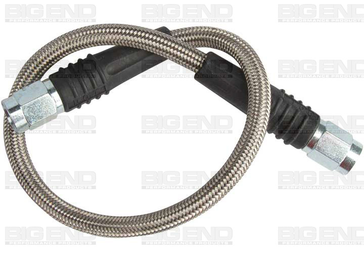 Big End Performance - #3 Brake Line 12in Dot Stainless Steel Braid - 21512