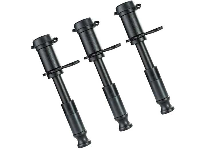 Bulletproof Hitches - Set Of (3) 5/8in Bulletproof Locking Pin Black Ops Edition - BLACKBPLP3
