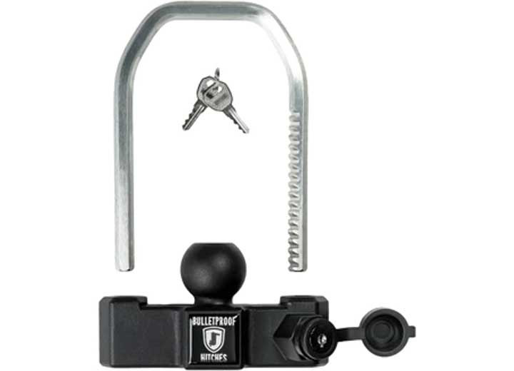 Bulletproof Hitches - Bulletproof Medium Duty Coupler Lock Black - MDCOUPLERLOCK