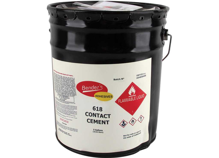 Benders - 618 Filon Red Glue 5 Galcontact Cement(1 Year Shelf Life) - HP0H618