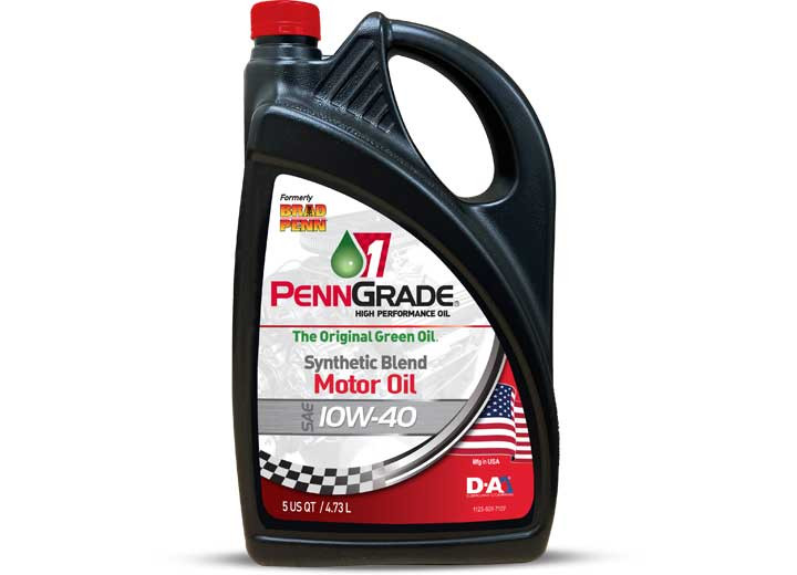 PennGrade - Penngrade 1 Synthetic Blend High Perf Oil Sae 10w40  45qt Jugs Per Case - 71440