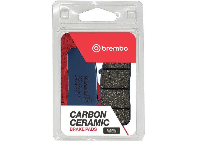 Brembo - Brembo Carbon Ceramic Cc Brake Pad Set Powersports - 07HO4108