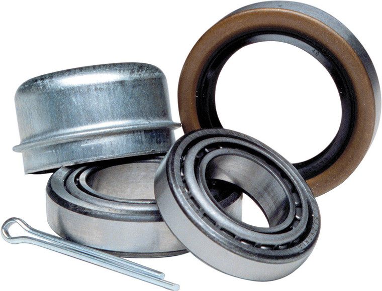 Dexter Marine Of GA - Precision Tapered Roller Bearing Kit With Dust Cap3/4in White - K71-G02-50