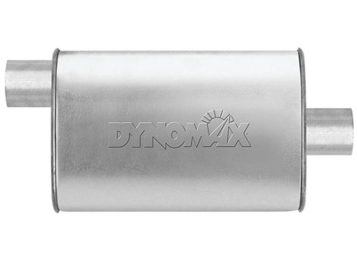 Dynomax Performance Exhaust - Super Turbo Muff Side Inlet  Side Outlet 21in Body - 17733