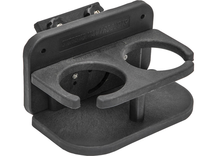 Extreme Max - Twodrink Holder With 45degree Base For Lund Sport Track Systems - 3005.5616
