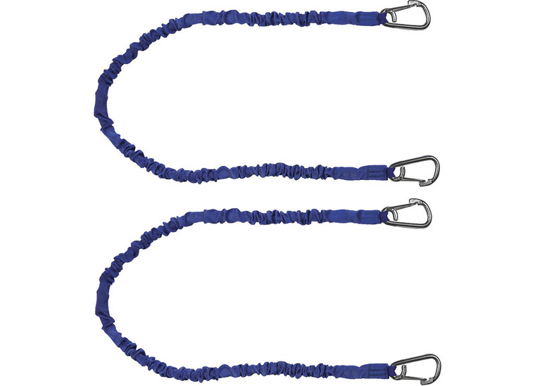 Extreme Max - 36 Covered Bungee Cord W/8mmstainless Snaps 2pack Blue - 3006.2909