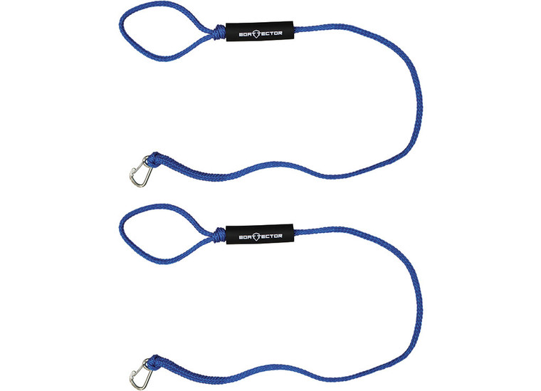 Extreme Max - Boattector Pwc Dock Line 9ft Blue(value Pack Of 2) - 3006.3138