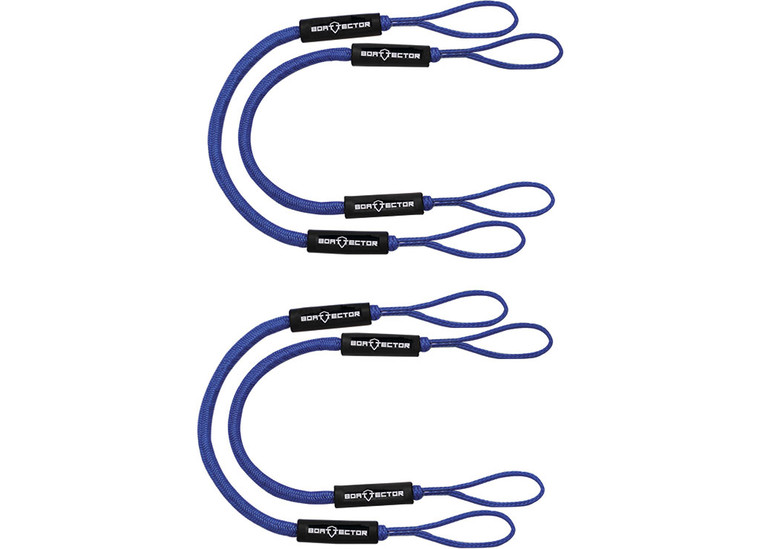 Extreme Max - Boattector Bungee Dock 5ft Blue(value Pack Of 4) - 3006.3255