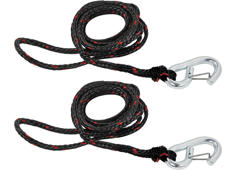 Extreme Max - Pwc 5ft Dock Line With Zincplated Snap Hook (value Pack Of 2) - 3006.6797