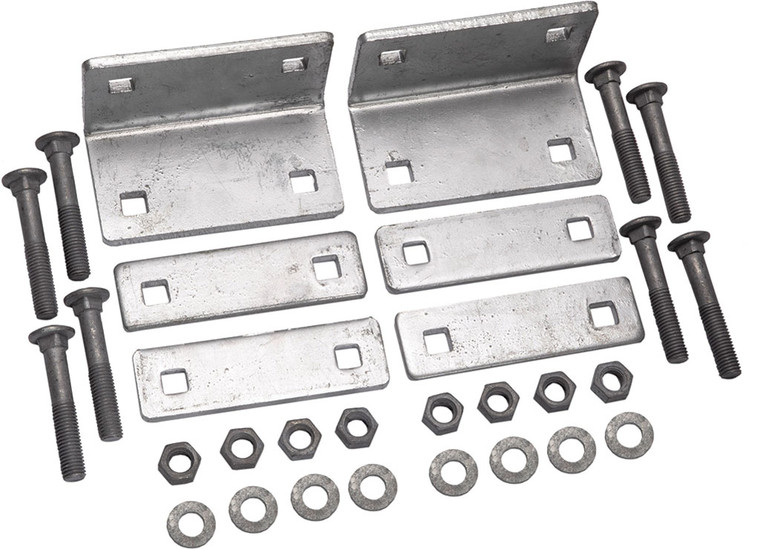 Extreme Max - Galvanized Dock Inside Corner Bracket Kit (pack Of 2) - 3006.6838