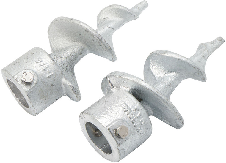 Extreme Max - Galvanized Auger Foot For Dock Post 11/4in(set Of 2) - 3006.6851
