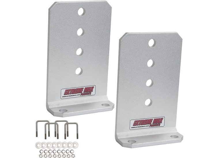 Extreme Max - Vertical Pontoon Bunk Bolster Lbracket(set Of 2) - 3006.7124