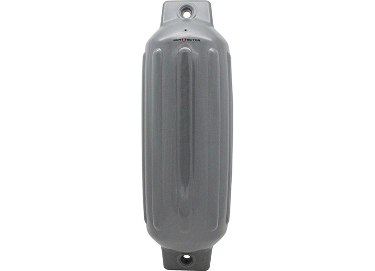 Extreme Max - Boattector Inflatable Fender 8.5in X 27in Gray - 3006.7557