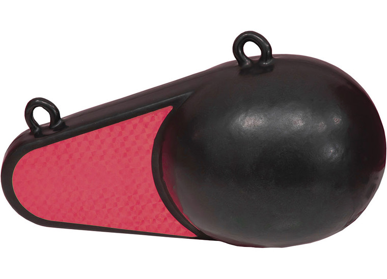 Extreme Max - Coated Keelstyle Downrigger Weight 12 Lbs With Red Flash - 3006.8197