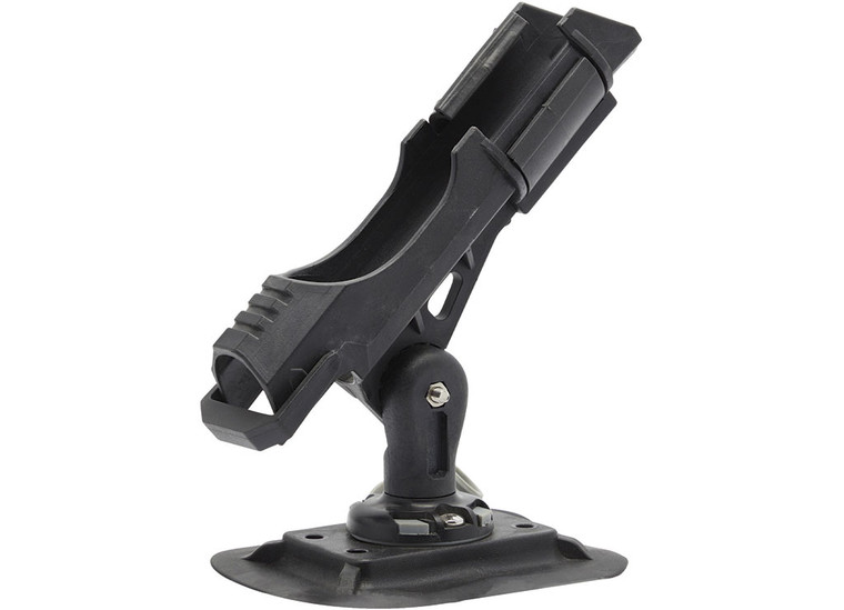 Extreme Max - Fishing Rod Holder With Easyinstall Universal Mounting Bracket For Inflatable Boat - 3006.8618
