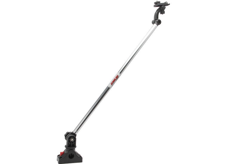 Extreme Max - Long Mounting Arm Boat/fishing Rod Holder For Gopro Camera Up To 29in Reach - 3006.8675