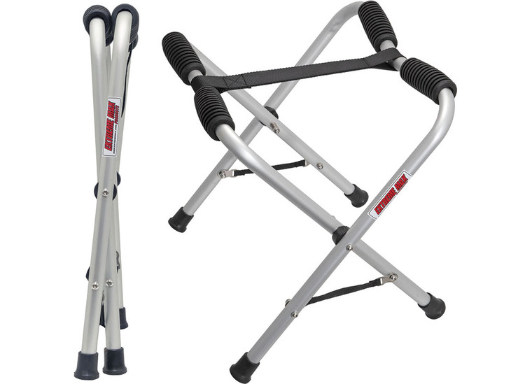 Extreme Max - Portable Folding Kayak Stand Silver Pair - 3006.8684