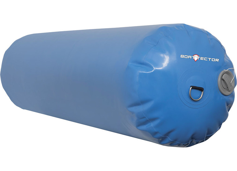 Extreme Max - Heavyduty Inflatable Rafting Fender W/ Ss Drings For Boats Yachts & Sailboats 72in X 12in Blue - 3006.8702