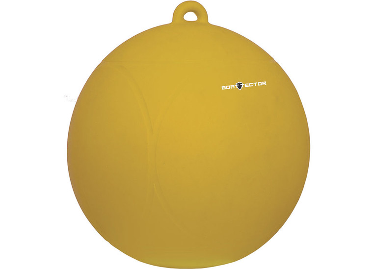 Extreme Max - Boattector Slalom Buoy 10.5in Inflatable Pvc Marker For Anchors Moorings & Swim Areas Yellow - 3006.8729