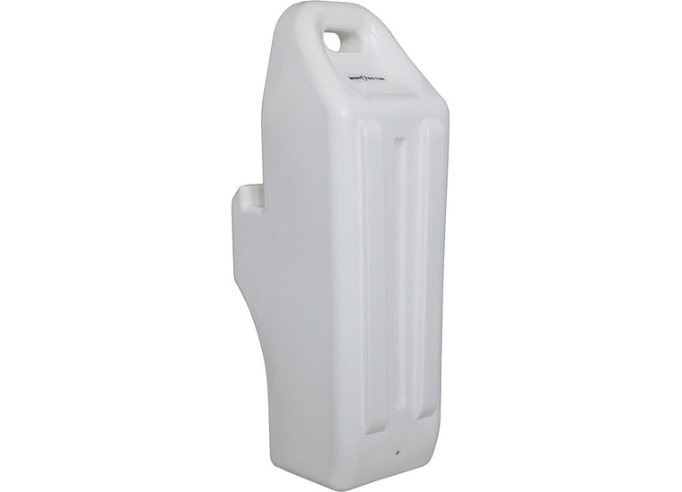 Extreme Max - Pontoonspecific Inflatable Boat Fender With Locking Grip Handle White - 3006.8755