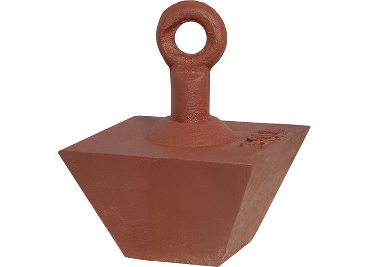 Extreme Max - Pyramid Anchor 50 Lbs. Red - 3006.9274