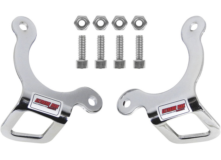 Extreme Max - Frontend Tiedown Bracket For Indian Chieftain And Roadmaster Motorcycles Chrome - 5001.5804
