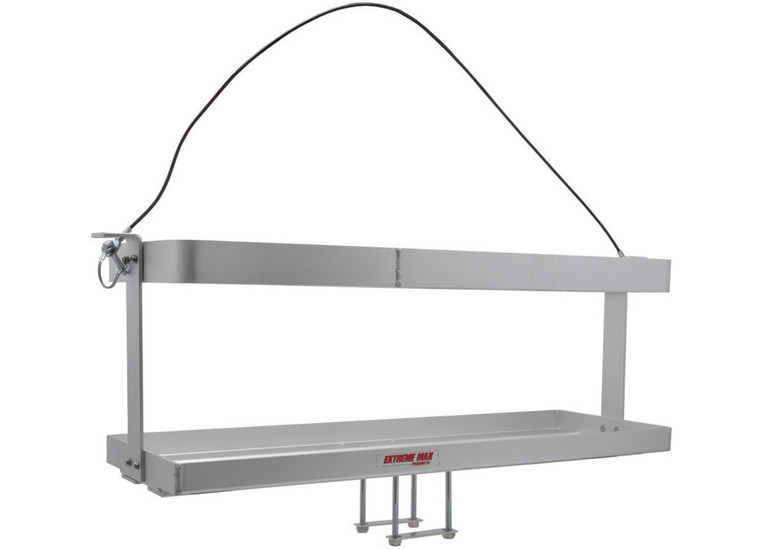 Extreme Max - Aluminum Trailermount Race Fuel Jug Holder Fits Three 5 Gallon Fuel Containers - 5001.5861
