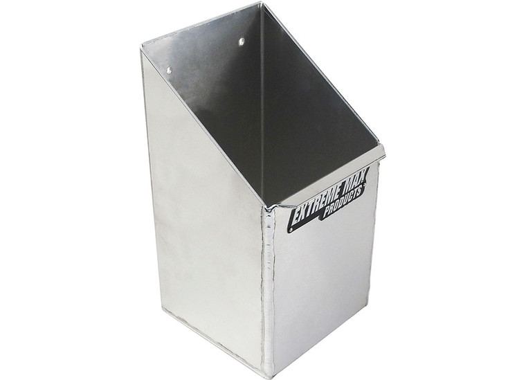 Extreme Max - Wallmount Aluminum Fire Extinguisher Holder Storage For Enclosed Trailer Shop Garage Silver - 5001.6091