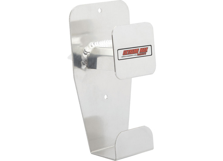 Extreme Max - Aluminum Double Utility Hook For Enclosed Race Trailer Shop Garage Storage Silver - 5001.6288