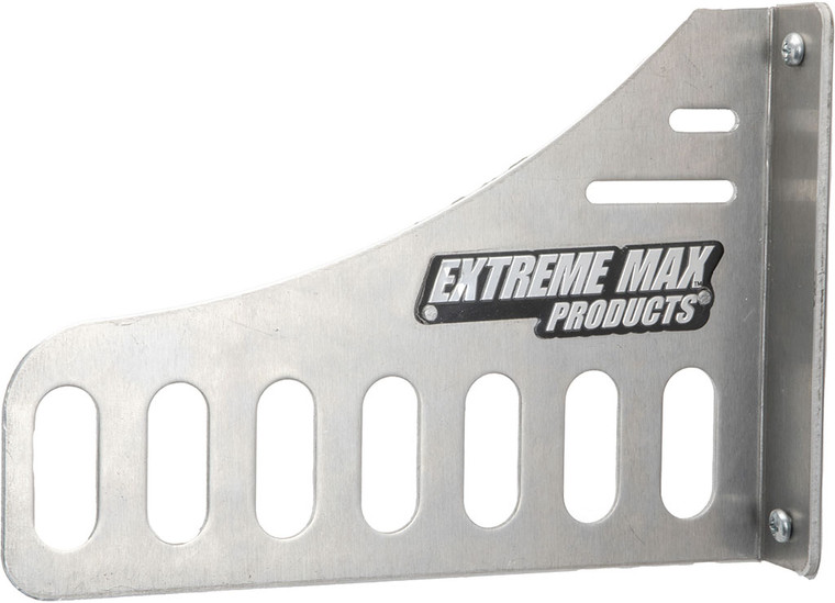 Extreme Max - Aluminum Garment Holder For Enclosed Trailer Shop Garage Storage Silver - 5001.6365