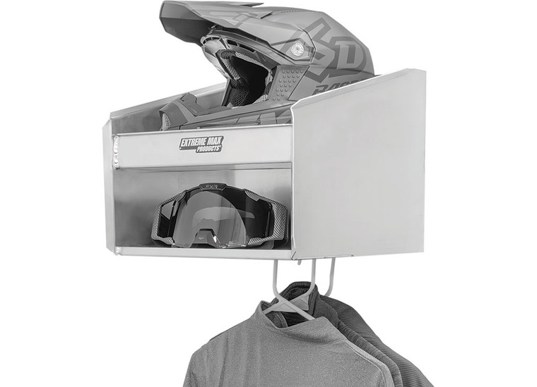 Extreme Max - Single Helmet Bay Silver - 5001.6492